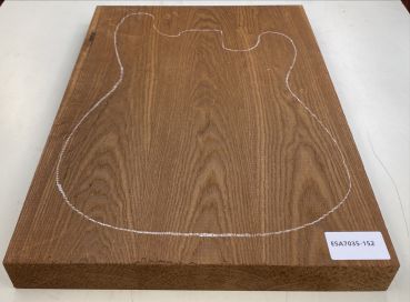 Body Swamp Ash, 3-pcs., Choco thermo-treated, Unique Piece #152